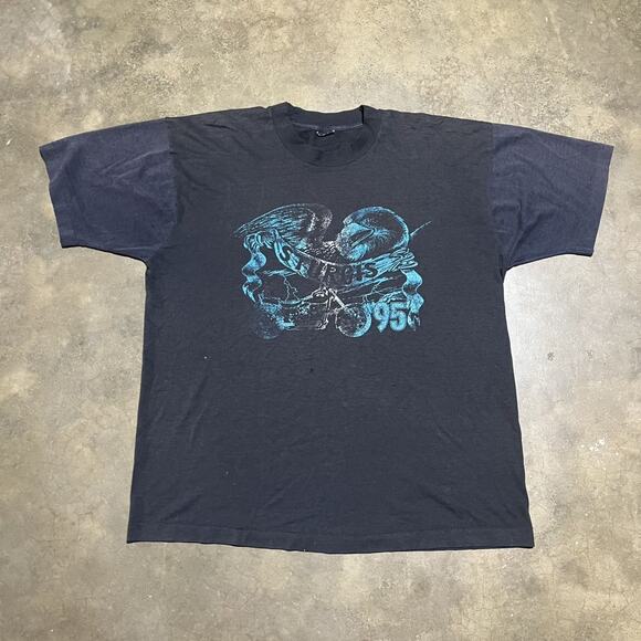 Vintage 1995 Sturgis Black Hills Rally Motorcycle T-Shirt - Picture 1 of 6